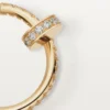 Kolczyki Juste Un Clou – żółte złoto, diamenty – Cartier