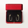 Kolczyki Juste Un Clou – żółte złoto, diamenty – Cartier