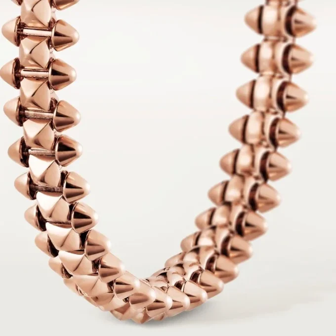 Kolczyki koła Clash De Cartier, mały model – różowe złoto – Cartier