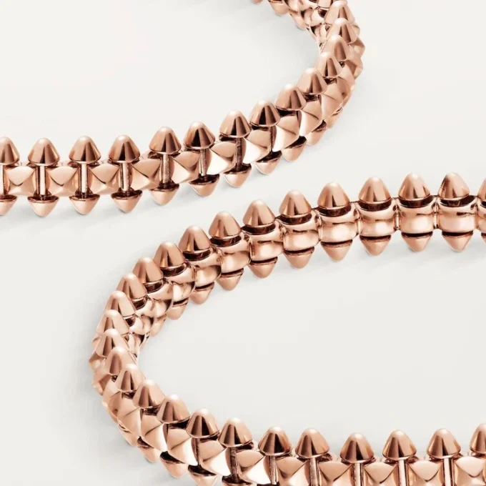 Kolczyki koła Clash De Cartier, mały model – różowe złoto – Cartier