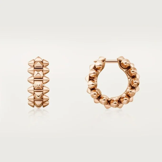 Kolczyki koła Clash De Cartier, model mini