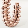 Kolczyki koła Clash De Cartier – różowe złoto, małe | Cartier Us