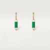 Kolczyki Les Berlingots De Cartier typu sleeper, diamenty