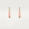 Kolczyki Les Berlingots De Cartier typu sleeper, diamenty