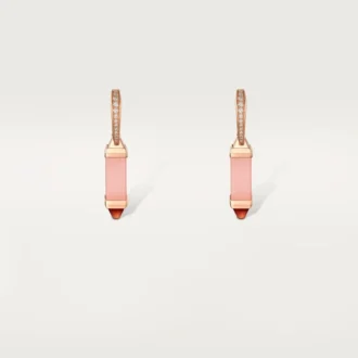 Kolczyki Les Berlingots De Cartier typu sleeper, diamenty