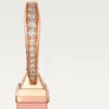 Kolczyki Les Berlingots De Cartier typu sleeper, diamenty