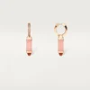 Kolczyki Les Berlingots De Cartier typu sleeper, diamenty