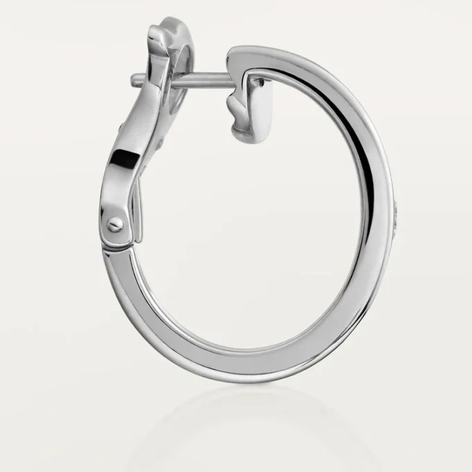 Kolczyki Love, 2 diamenty – białe złoto, diamenty – Cartier