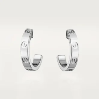 Kolczyki Love – białe złoto – Cartier