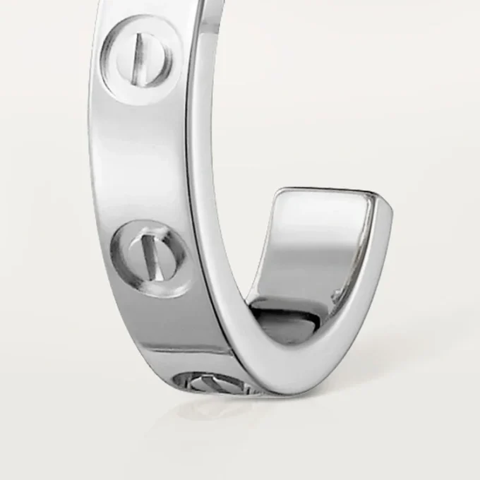 Kolczyki Love – białe złoto – Cartier