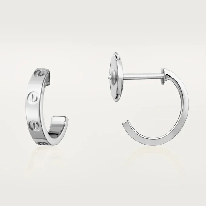 Kolczyki Love – białe złoto – Cartier