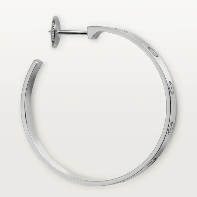 Kolczyki Love – białe złoto – Cartier