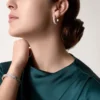Kolczyki Love – białe złoto, diamenty – Cartier