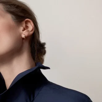 Kolczyki Love Hoop – żółte złoto, mały model | Cartier Us