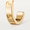 Kolczyki Love Hoop – żółte złoto, mały model | Cartier Us