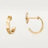 Kolczyki Love Hoop – żółte złoto, mały model | Cartier Us