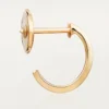 Kolczyki Love Hoop – żółte złoto, mały model | Cartier Us