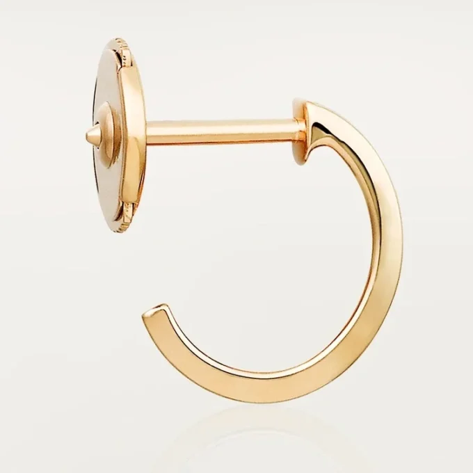 Kolczyki Love Hoop – żółte złoto, mały model | Cartier Us