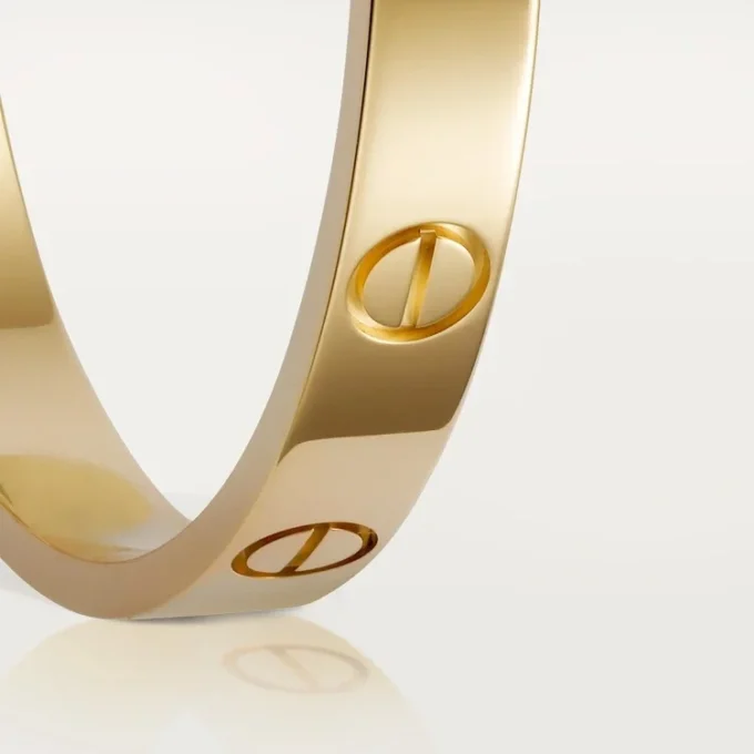 Kolczyki Love – żółte złoto – Cartier