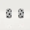 Kolczyki Panthere De Cartier – białe złoto, onyks, diamenty – Cartier