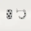 Kolczyki Panthere De Cartier – białe złoto, onyks, diamenty – Cartier