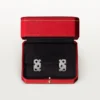 Kolczyki Panthere De Cartier – białe złoto, onyks, diamenty – Cartier
