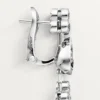 Kolczyki Pluie De Cartier – białe złoto, diamenty – Cartier