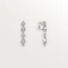 Kolczyki Pluie De Cartier – białe złoto, diamenty – Cartier