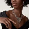 Kolczyki Pluie De Cartier – białe złoto, diamenty – Cartier