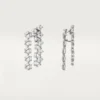 Kolczyki Reflection De Cartier – białe złoto, diamenty – Cartier