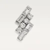 Kolczyki Reflection De Cartier – białe złoto, diamenty – Cartier