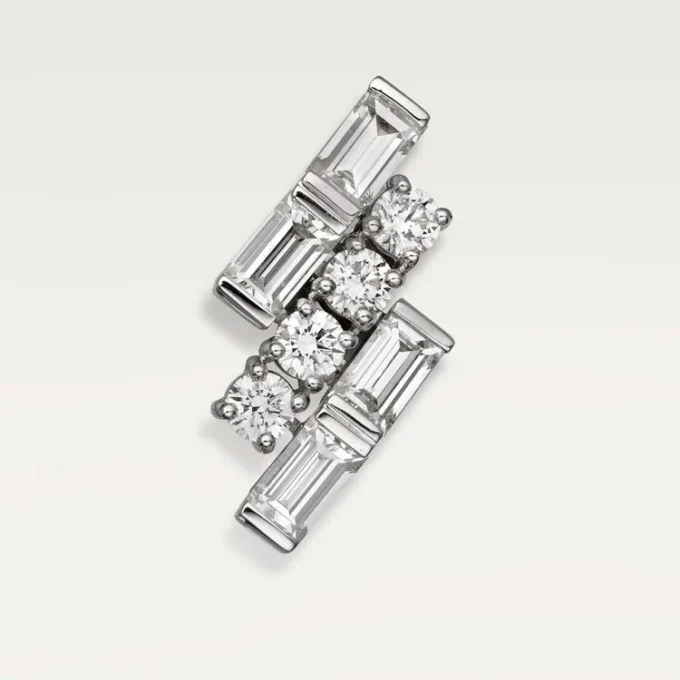 Kolczyki Reflection De Cartier – białe złoto, diamenty – Cartier