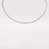 Naszyjnik C De Cartier – białe złoto, diamenty – Cartier