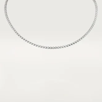 Naszyjnik C De Cartier – białe złoto, diamenty – Cartier