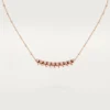 Naszyjnik Clash De Cartier Diamonds – różowe złoto, diamenty – Cartier