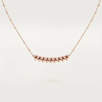 Naszyjnik Clash De Cartier Diamonds – różowe złoto, diamenty – Cartier