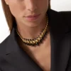 Naszyjnik Clash De Cartier, elastyczny, model XL, onyks
