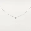 Naszyjnik Diamants Legers, Lm – białe złoto, diament – Cartier