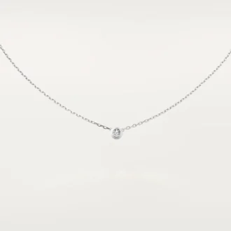 Naszyjnik Diamants Legers, Lm – białe złoto, diament – Cartier