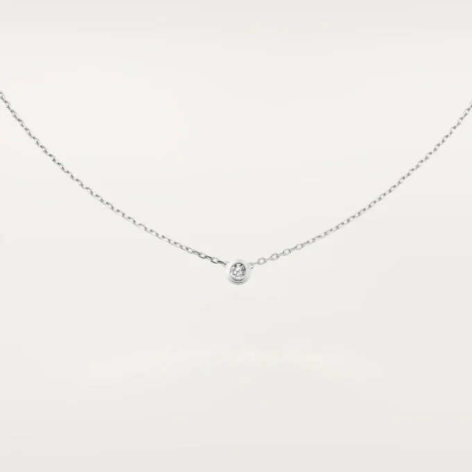 Naszyjnik Diamants Legers, Lm – białe złoto, diament – Cartier