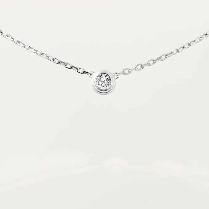 Naszyjnik Diamants Legers, Lm – białe złoto, diament – Cartier