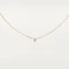 Naszyjnik Diamants Legers, Lm – różowe złoto, diament – Cartier