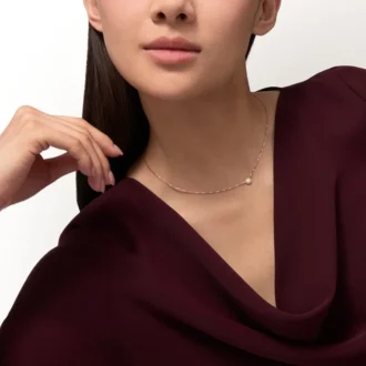 Naszyjnik Diamants Legers, Lm – różowe złoto, diament – Cartier