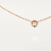 Naszyjnik Diamants Legers, Lm – różowe złoto, diament – Cartier