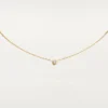 Naszyjnik Diamants Legers, Lm – żółte złoto, diament – Cartier