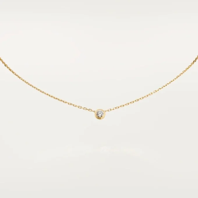 Naszyjnik Diamants Legers, Lm – żółte złoto, diament – Cartier