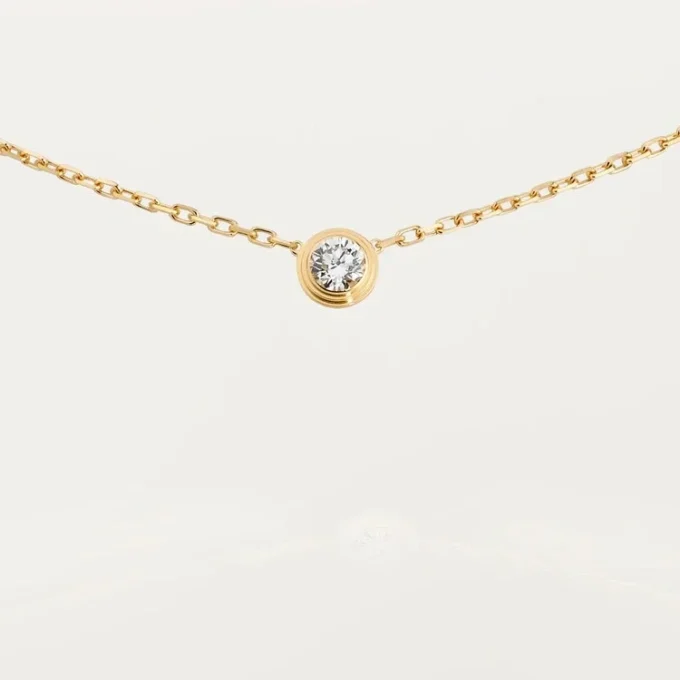 Naszyjnik Diamants Legers, Lm – żółte złoto, diament – Cartier