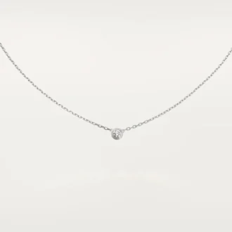 Naszyjnik Diamants Legers, rozmiar S – białe złoto, diament – Cartier