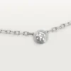 Naszyjnik Diamants Legers, rozmiar S – białe złoto, diament – Cartier
