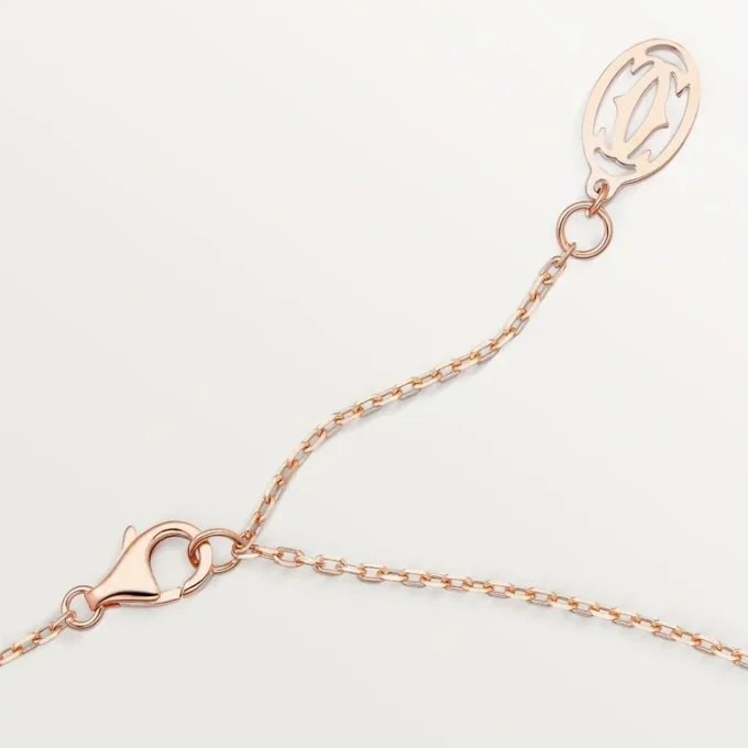 Naszyjnik Diamants Legers, rozmiar S – różowe złoto, diament – Cartier